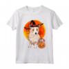 Podenco Portoghese Zucca di Halloween Maglietta - Regalo Divertente per Amanti dei Cani - Halloween Portuguese Podengo Pequeno Jack O Lantern Pumpkin Design