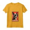 Portoghese Podengo Pequeno Cane Fedele Vintage Pet Mamma Papà Maglietta con Collo a V - Regalo Divertente per gli Amanti del Podengo Pequeno - Ideale per Natale, Ringraziamento o Compleanni