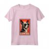 Portoghese Podengo Pequeno Cane Fedele Vintage Pet Mamma Papà Maglietta con Collo a V - Regalo Divertente per gli Amanti del Podengo Pequeno - Ideale per Natale, Ringraziamento o Compleanni