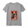 Portoghese Podengo Pequeno Cane Fedele Vintage Pet Mamma Papà Maglietta con Collo a V - Regalo Divertente per gli Amanti del Podengo Pequeno - Ideale per Natale, Ringraziamento o Compleanni
