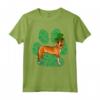 Portoghese Podengo Pequeno St Patricks Day Shamrock Paw Maglietta - Ideale Regalo per Amanti dei Cani - Acquista Online