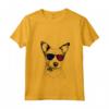 Donna Portoghese Podengo Pequeno Dog - Maglietta Bandiera USA 4 Luglio - Regalo per Proprietari di Cani Podengo Pequeno