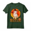 Divertente Podenco Portoghese Halloween Maglietta - Ideale per Amanti dei Cani - Happy Howl-o-ween