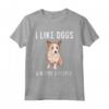 I Like Portuguese Podengo Pequeno Dogs - Maglietta Divertente per Amanti dei Cani e Proprietari di Podenco Portoghese
