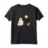 Podengo Pequeno Walking Fantasma Halloween Funny Kid Maglietta - Vestito Divertente per Bambini - Regalo Unico per Halloween