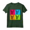 Portoghese Podengo Pequeno Cane Pop Art - Maglietta Design Illustrazione - Regalo per Amanti dei Cani - Ideale per Natale o Compleanni