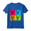 Portoghese Podengo Pequeno Cane Pop Art - Maglietta Design Illustrazione - Regalo per Amanti dei Cani - Ideale per Natale o Compleanni