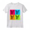 Portoghese Podengo Pequeno Cane Pop Art - Maglietta Design Illustrazione - Regalo per Amanti dei Cani - Ideale per Natale o Compleanni