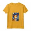 Portoghese Podengo Pequeno Cane Notte Stellata Mamma Maglietta con Collo a V - Regalo Divertente per Amanti dei Cani - Ideale per Natale o Compleanno