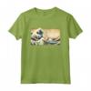 Surf con il tuo Podengo Pequeno - Maglietta Kanagawa Wave Giapponese - Regalo per Proprietari di Cani