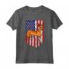Bandiera Americana Portoghese Podengo Pequeno 4 luglio USA Maglietta - Loyal Companion, Proud Patriot - Ideale per Amanti dei Cani