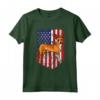 Bandiera Americana Portoghese Podengo Pequeno 4 luglio USA Maglietta - Loyal Companion, Proud Patriot - Ideale per Amanti dei Cani