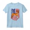 Bandiera Americana Portoghese Podengo Pequeno 4 luglio USA Maglietta - Loyal Companion, Proud Patriot - Ideale per Amanti dei Cani