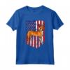 Bandiera Americana Portoghese Podengo Pequeno 4 luglio USA Maglietta - Loyal Companion, Proud Patriot - Ideale per Amanti dei Cani