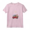 Portoghese Podengo Pequeno Natale Cane Camion Plaid Divertente Maglietta con Collo a V - Regalo per Amanti dei Cani - Felice Natale con il mio Podengo Pequeno