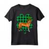 Portoghese Podengo Pequeno Leprechaun St Patricks Giorno Trifoglio - Maglietta Cane Divertente per Amanti dei Cani Pazzi