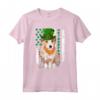 Bandiera Irlandese San Patrizio Podenco Portoghese Maglietta - Design Divertente per Amanti dei Cani - Regalo San Patrizio