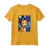 Portoghese Podengo Pequeno Cane Notte Stellata - Maglietta Cane Mamma Divertente per Regalo di Natale o Compleanno