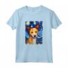 Portoghese Podengo Pequeno Cane Notte Stellata - Maglietta Cane Mamma Divertente per Regalo di Natale o Compleanno
