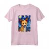 Portoghese Podengo Pequeno Cane Notte Stellata - Maglietta Cane Mamma Divertente per Regalo di Natale o Compleanno