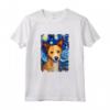 Portoghese Podengo Pequeno Cane Notte Stellata - Maglietta Cane Mamma Divertente per Regalo di Natale o Compleanno