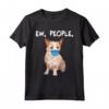Cane Podenco Portoghese Con Maschera Maglietta - Regalo Divertente per Amanti dei Cani - Indumento con Detto
