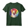 Portoghese Podengo Pequeno Carino Arcobaleno Kawaii Maglietta - Regalo per Amanti del Cane - Orgoglio a Quattro Zampe
