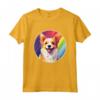 Portoghese Podengo Pequeno Carino Arcobaleno Kawaii Maglietta - Regalo per Amanti del Cane - Orgoglio a Quattro Zampe