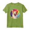 Portoghese Podengo Pequeno Carino Arcobaleno Kawaii Maglietta - Regalo per Amanti del Cane - Orgoglio a Quattro Zampe