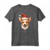 Portoghese Podengo Pequeno Cane Divertente Woofy Natale Semplice Maglietta - Regalo Perfetto per Amanti del Podengo Pequeno - Acquista Online per Natale