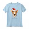 Portoghese Podengo Pequeno Cane Divertente Woofy Natale Semplice Maglietta - Regalo Perfetto per Amanti del Podengo Pequeno - Acquista Online per Natale