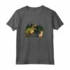 Portoghese Podengo Pequeno Dinosaur T-Rex Walking Funny Dog Maglietta - Regalo divertente per Proprietari di Podengo Pequeno