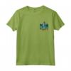 HapTiger Slytherin Pocket Print Maglietta - Official Warner Bros Licensed Product for Harry Potter Fans - BILHPT00264