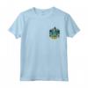 HapTiger Slytherin Pocket Print Maglietta - Official Warner Bros Licensed Product for Harry Potter Fans - BILHPT00264