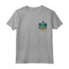HapTiger Slytherin Pocket Print Maglietta - Official Warner Bros Licensed Product for Harry Potter Fans - BILHPT00264