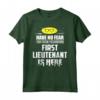 Maglietta divertente del Primo Tenente - T-shirt Super Eroe per Militari - Regalo di Compleanno o Natale
