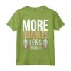 More Bubbles Less Troubles - Maglietta Produzione di Sapone per Amanti del Bagnoschiuma - Ideale per la Tua Spa Casalinga