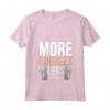 Donna More Bubbles Less Troubles - Maglietta Produzione di Sapone con Collo a V - Ideale per la Spa a Casa