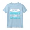 More Bubbles Less Troubles - Produzione di Sapone Maglietta per Amanti del Benessere - Ideale per la Spa a Casa