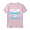 More Bubbles Less Troubles - Produzione di Sapone Maglietta per Amanti del Benessere - Ideale per la Spa a Casa