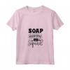 Donna Produzione di Sapone Squadra Artigianato Hobby Crafter Maglietta Collo a V - Idea Regalo Divertente per Amanti del Sapone e del Fai-da-te