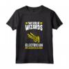 Circuit Wizards - Maglia a Manica per Elettricisti - Mostra la Tua Magia Elettrica con Design Circuitale