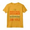 Progettista Industriale - Maglietta Divertente con Definizione del Lavoro - Ideale per la Festa del Papà o la Pensione
