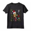 Maglietta a Punto Croce o Maglione Natalizio con Gufo - Perfetto per le Vacanze e il Regalo di Natale - Buon Natale con il Gufo Natalizio