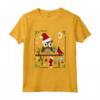 Maglietta a Punto Croce o Maglione Natalizio con Gufo - Perfetto per le Vacanze e il Regalo di Natale - Buon Natale con il Gufo Natalizio