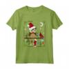 Maglietta a Punto Croce o Maglione Natalizio con Gufo - Perfetto per le Vacanze e il Regalo di Natale - Buon Natale con il Gufo Natalizio