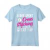 Giorno Trascorso A Punto Croce Quilting Artigianale Quilter Maglietta - Abbigliamento Stitch Craft per Donna e Uomo - Grafica Artigianale per Quilters