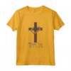 Grazie Gesù Cristo - Croce Corona di spine Maglietta Cristiana per Ringraziamento e Devozione - Ideale per Eventi Religiosi e Regalo per Leader Spirituali
