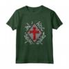 Cavaliere Templare Regalo Cavalieri Templari Maglietta - Abbigliamento per Fan della Storia Medievale