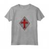 Cavaliere Templare Regalo Cavalieri Templari Maglietta - Abbigliamento per Fan della Storia Medievale